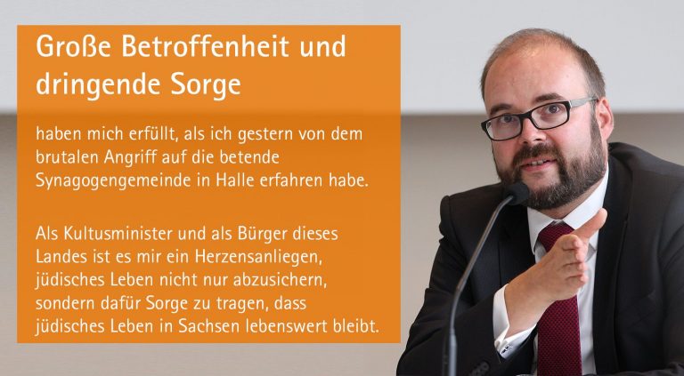 Kultusminister sagt jüdischen Gemeinden Unterstützung zu