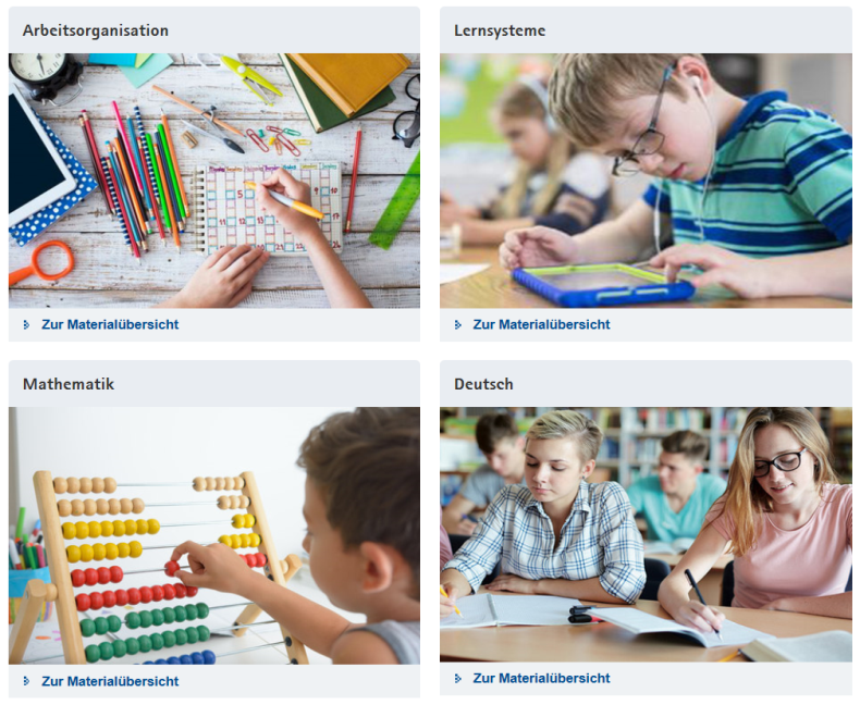 Inklusion: Unterstützungsmaterialien für Lehrkräfte online
