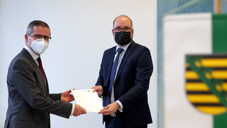 Staatssekretär Herbert Wolff in den Ruhestand verabschiedet