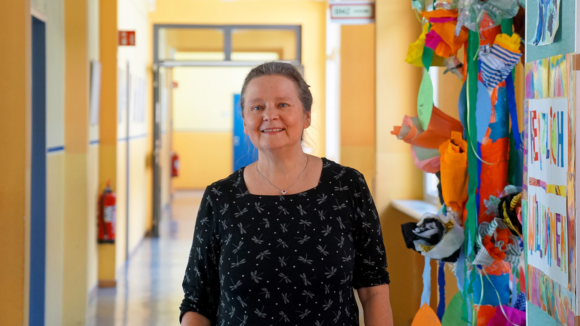 »Am meisten freuen wir uns, wenn uns die Schülerinnen und Schüler verlassen und keinen Förderbedarf Sprache mehr haben«